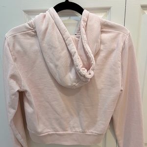 Brandy Melville Pink Cropped Jacket